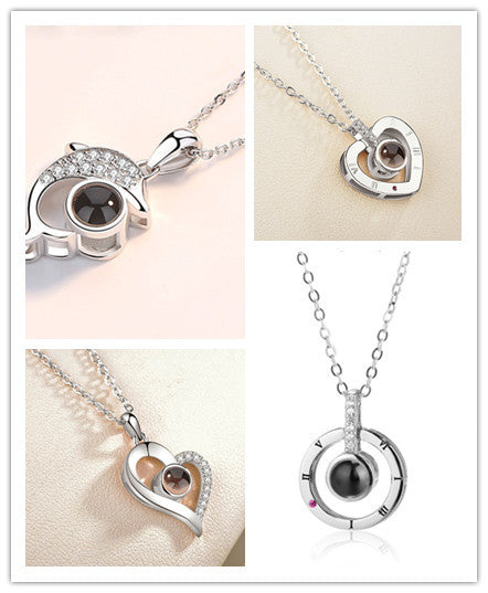 I Love You Necklace in 100 languages