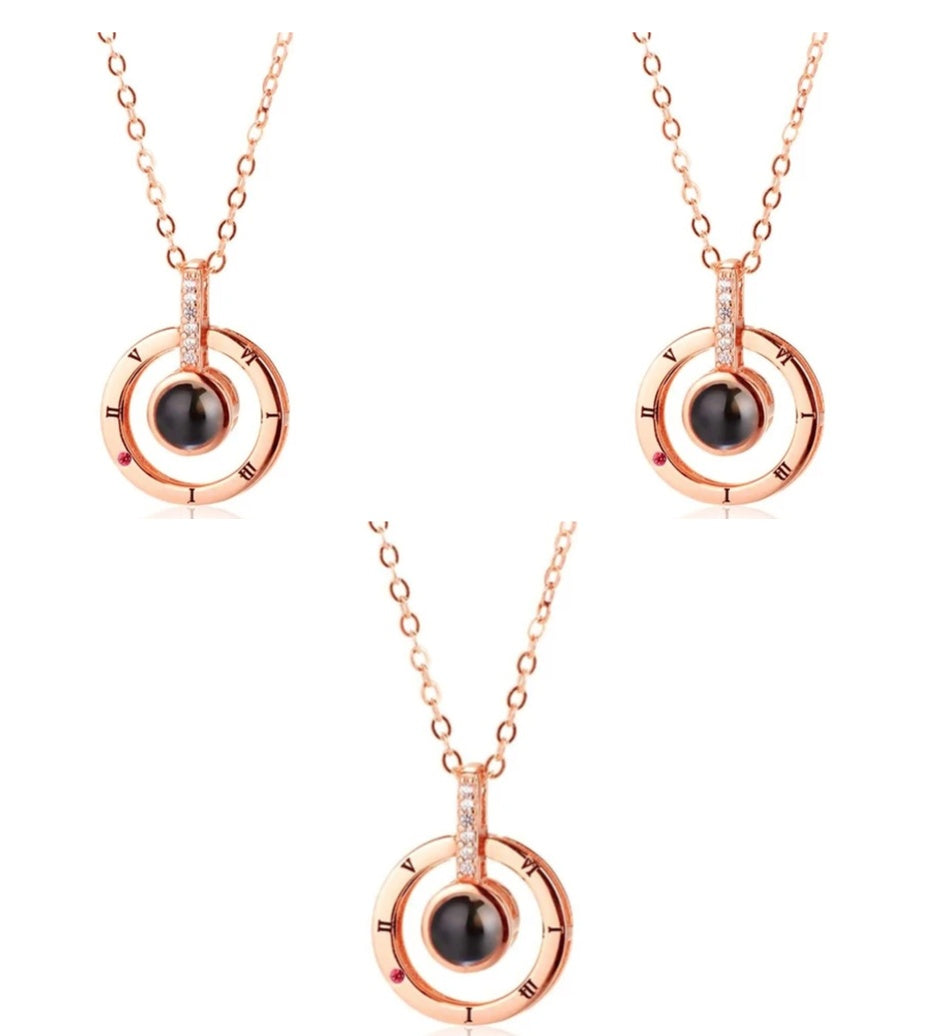 I Love You Necklace in 100 languages