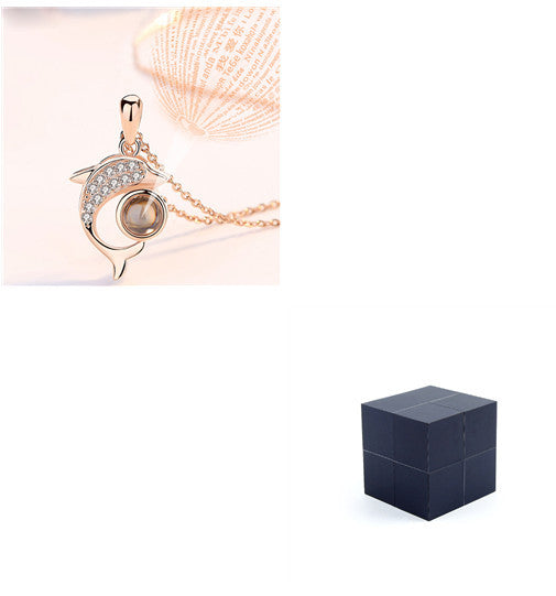 I Love You Necklace in 100 languages