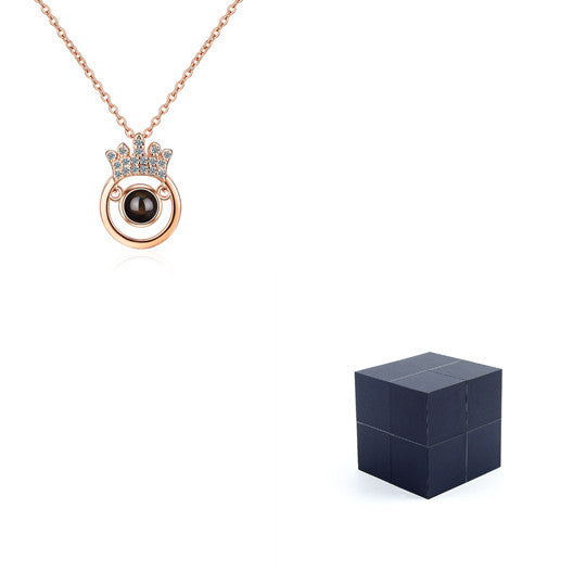 I Love You Necklace in 100 languages