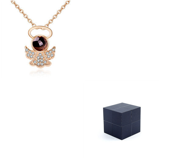 I Love You Necklace in 100 languages